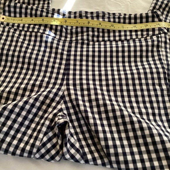 J McLaughlin gingham black, white pants. - Picture 4 of 11